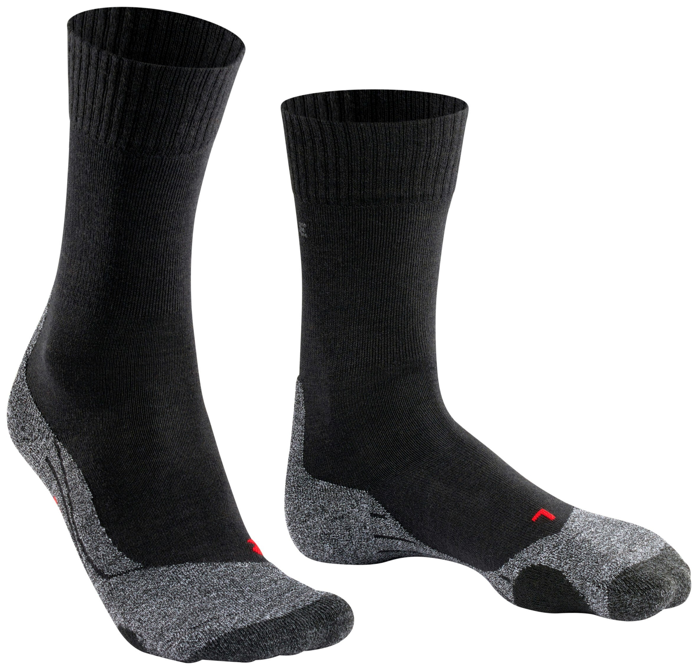 FALKE Dames TK2 Dames Wandel Sokken Zwart