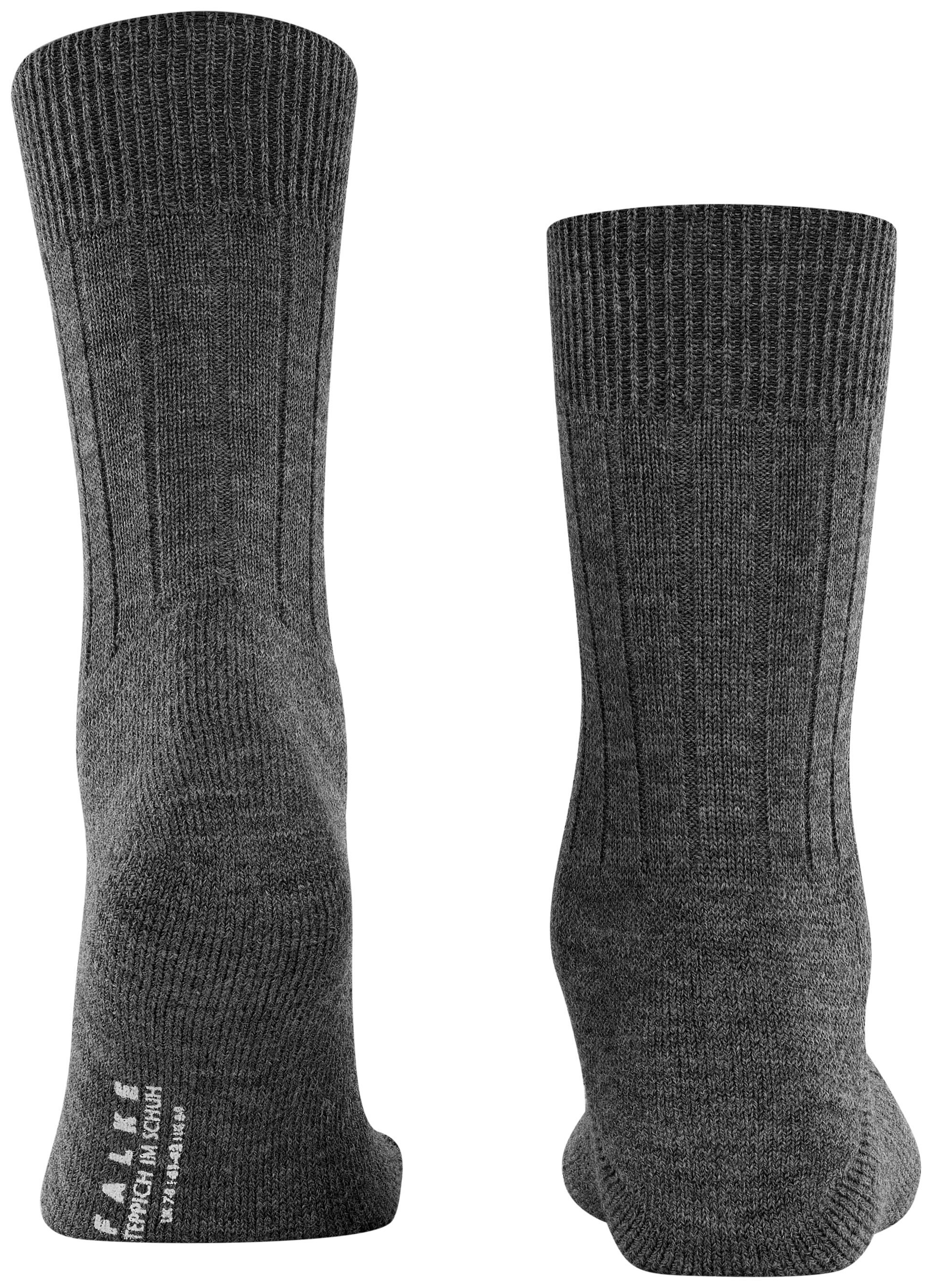 FALKE Heren Teppich im Schuh Sokken Grijs