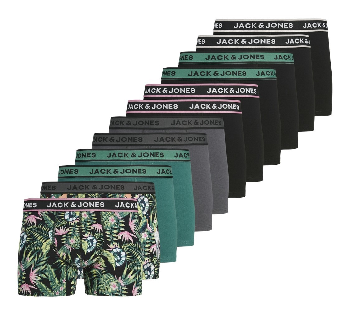 Heren Boxershorts 12-Pack Black