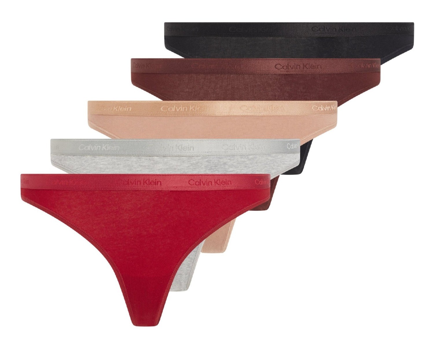 Modern Logo Dames Bikini Slip 5-Pack Multi